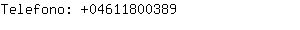 Telefono: 0461180....