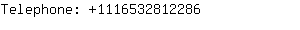 Telephone: 111653281....