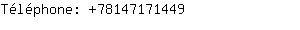 Tlphone: 7814717....