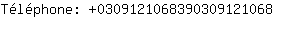 Tlphone: 030912106839030912....