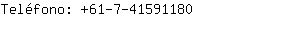 Teléfono: 61-7-4159....