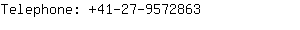 Telephone: 41-27-957....