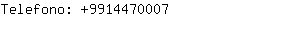 Telefono: 991447....
