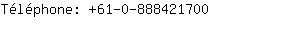 Téléphone: 61-0-88842....