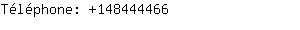 Téléphone: 14844....