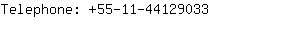 Telephone: 55-11-4412....