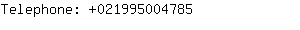 Telephone: 55-0-2199500....