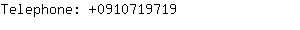 Telephone: 091071....