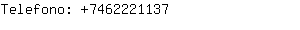 Telefono: 746222....
