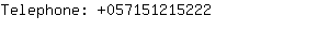 Telephone: 05715121....