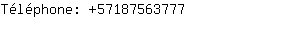 Téléphone: 5718756....