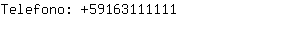 Telefono: 5916311....