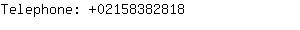 Telephone: 0215838....