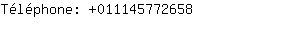 Tlphone: 01114577....