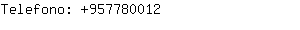 Telefono: 95778....