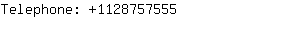 Telephone: 112875....