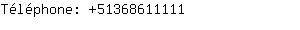 Tlphone: 5136861....