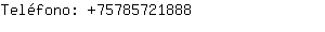 Teléfono: 7578572....