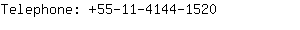 Telephone: 55-11-4144-....