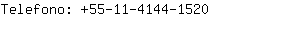 Telefono: 55-11-4144-....