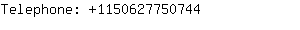 Telephone: 115062775....