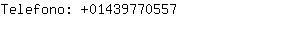 Telefono: 0143977....