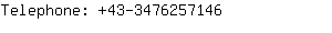 Telephone: 43-347625....