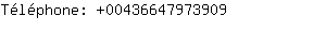 Tlphone: 0043664797....