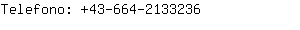 Telefono: 43-664-213....