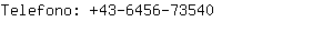 Telefono: 43-6456-7....