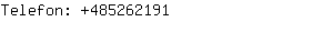 Telefon: 48526....