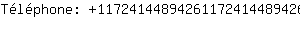 Tlphone: 1172414489426117241448....