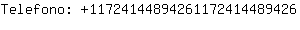 Telefono: 1172414489426117241448....