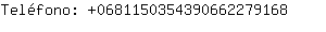Telfono: 068115035439066227....