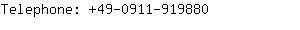 Telephone: 49-0911-91....