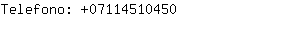 Telefono: 0711451....