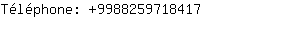 Tlphone: 998825971....