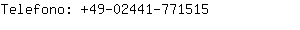 Telefono: 49-02441-77....