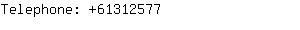 Telephone: 6131....