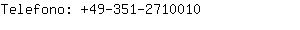 Telefono: 49-351-271....