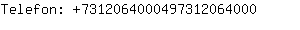 Telefon: 731206400049731206....
