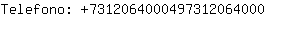 Telefono: 731206400049731206....