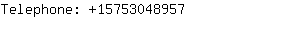 Telephone: 1575304....