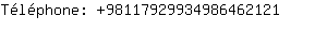 Tlphone: 9811792993498646....