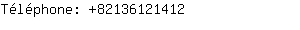 Tlphone: 8213612....