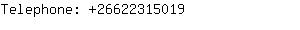 Telephone: 2662231....