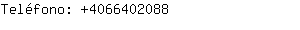 Teléfono: 406640....