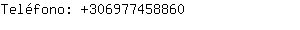 Teléfono: 30697745....