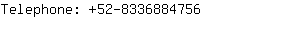 Telephone: 52-833688....