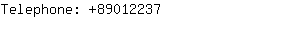 Telephone: 8901....